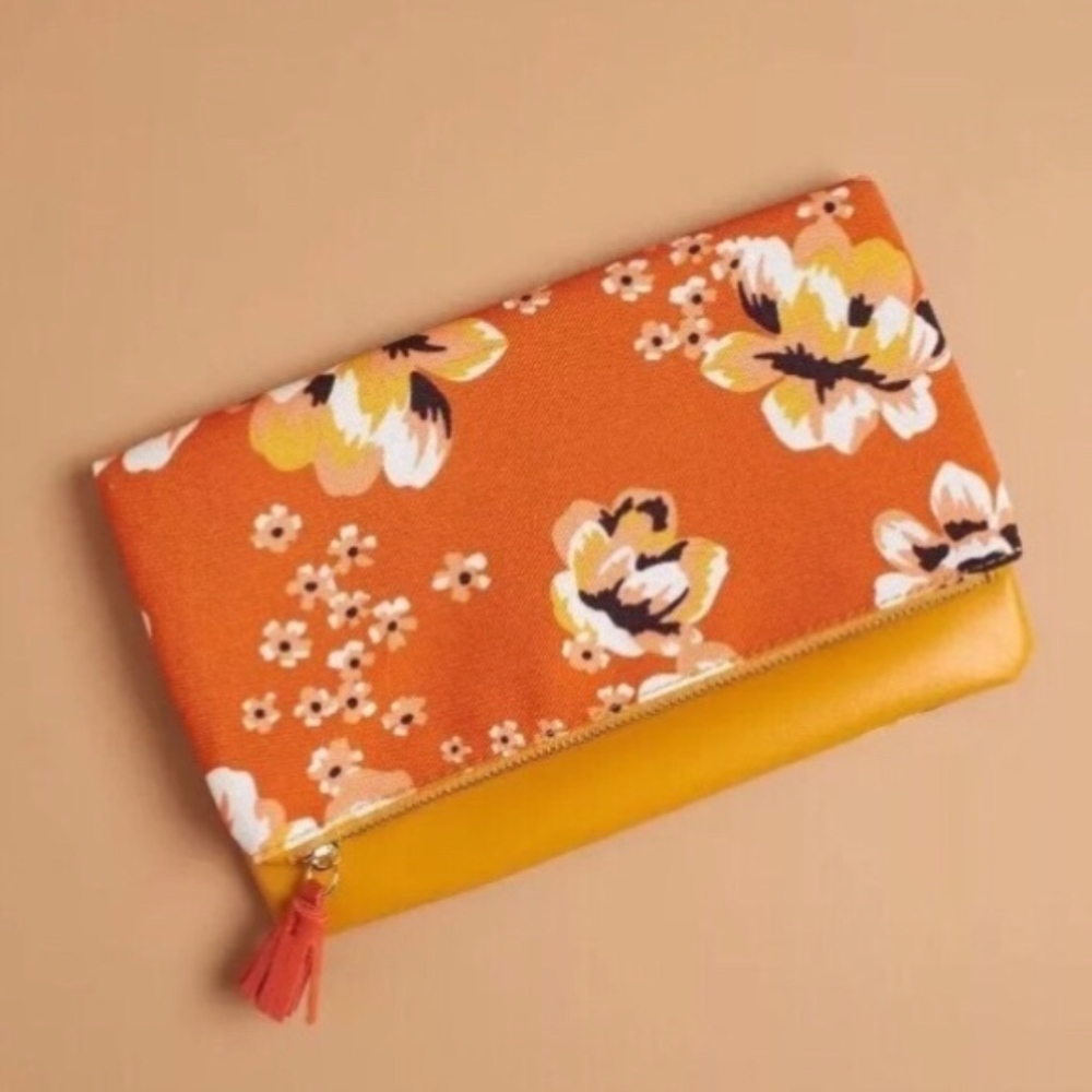 Rachel Pally Zahara Reversible Floral Clutch - Picture 2 of 4